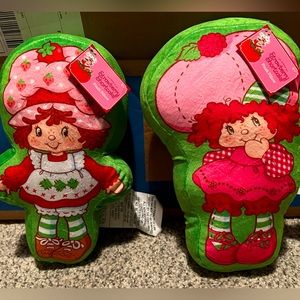 Strawberry Shortcake Raspberry Tart Pillows NWT